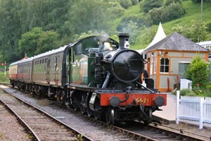 The scenic Dean Forest Railway runs between Lydney and Parkend in the Forest of Dean.